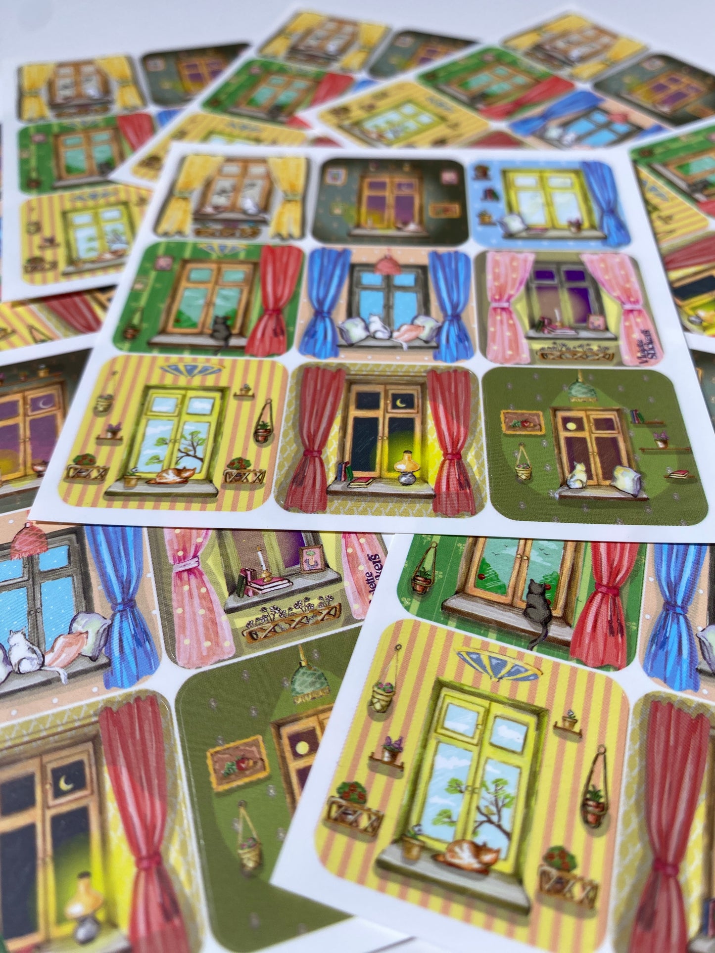 Windowsill Sticker Sheet